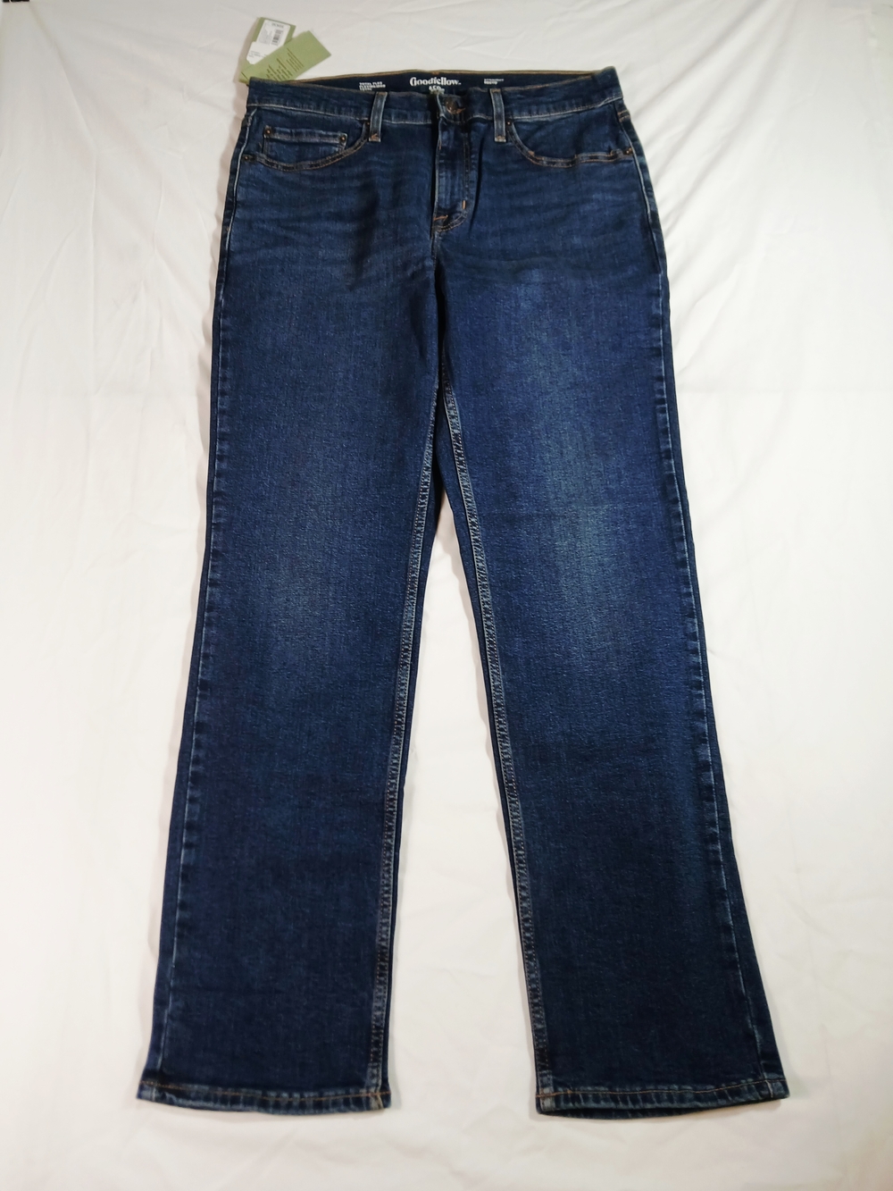 Goodfellow & Co Total Flex Straight Dark Blue Jeans - Men's 33x32